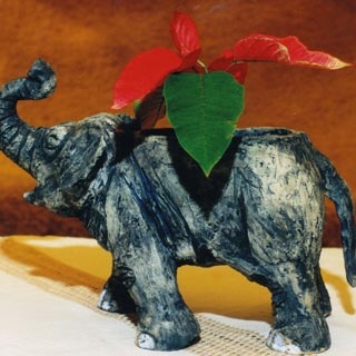 Slon - květináč